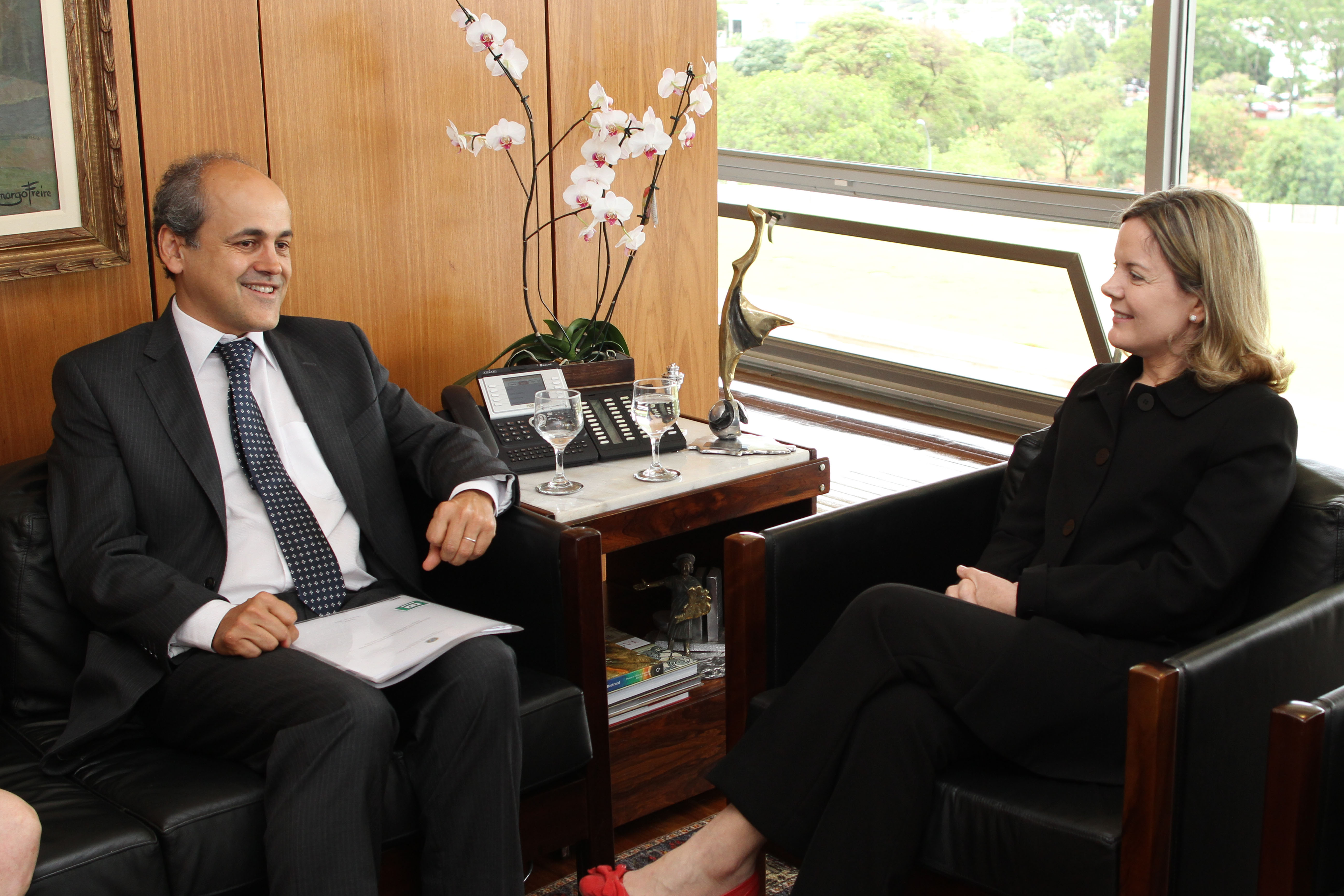 No texto, Gleisi critica Fruet por “não demonstrar vontade política” em manter aliança. | Wenderson Araujo/Wenderson Araujo