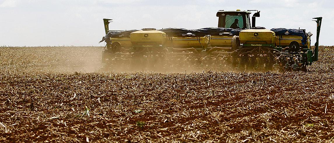 Na esperança de que chova, mineiros semeiam no solo seco. | Albari Rosa/Gazeta do Povo