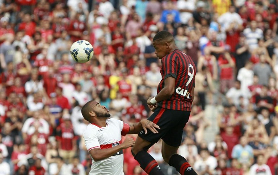 São Paulo venceu o Atlético na Arena pela primeira partida da final da Copa do Brasil Sub-20. | Daniel Castellano/Gazeta do Povo