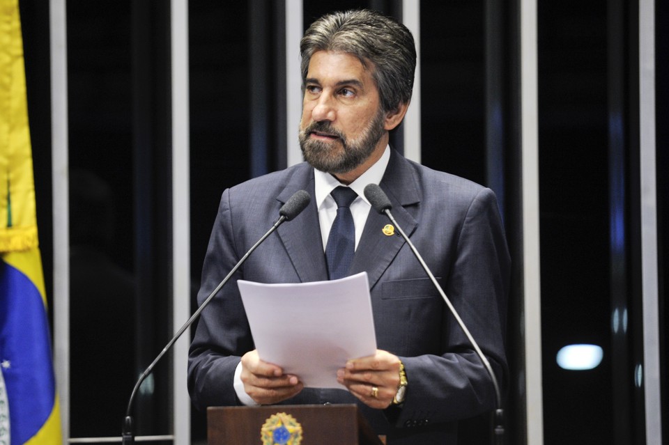 Senador Valdir Raupp: dinheiro teria ido para o partido. | J
Jefferson Rudy/Agência Senado