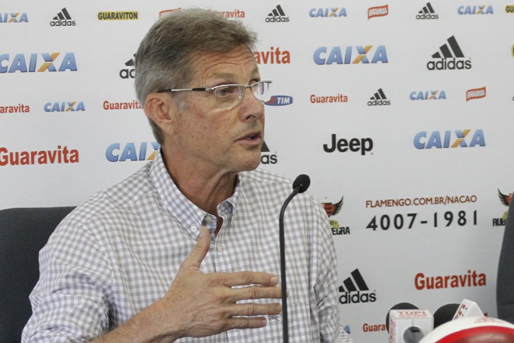 Oswaldo de Oliveira não é mais o técnico do Flamengo. | Gilvan de Souza/Flamengo