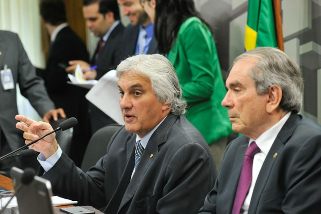 Delcídio Amaral: detalhes que beneficiariam Nestor Cerveró. | Geraldo Magela
/Agência Senado