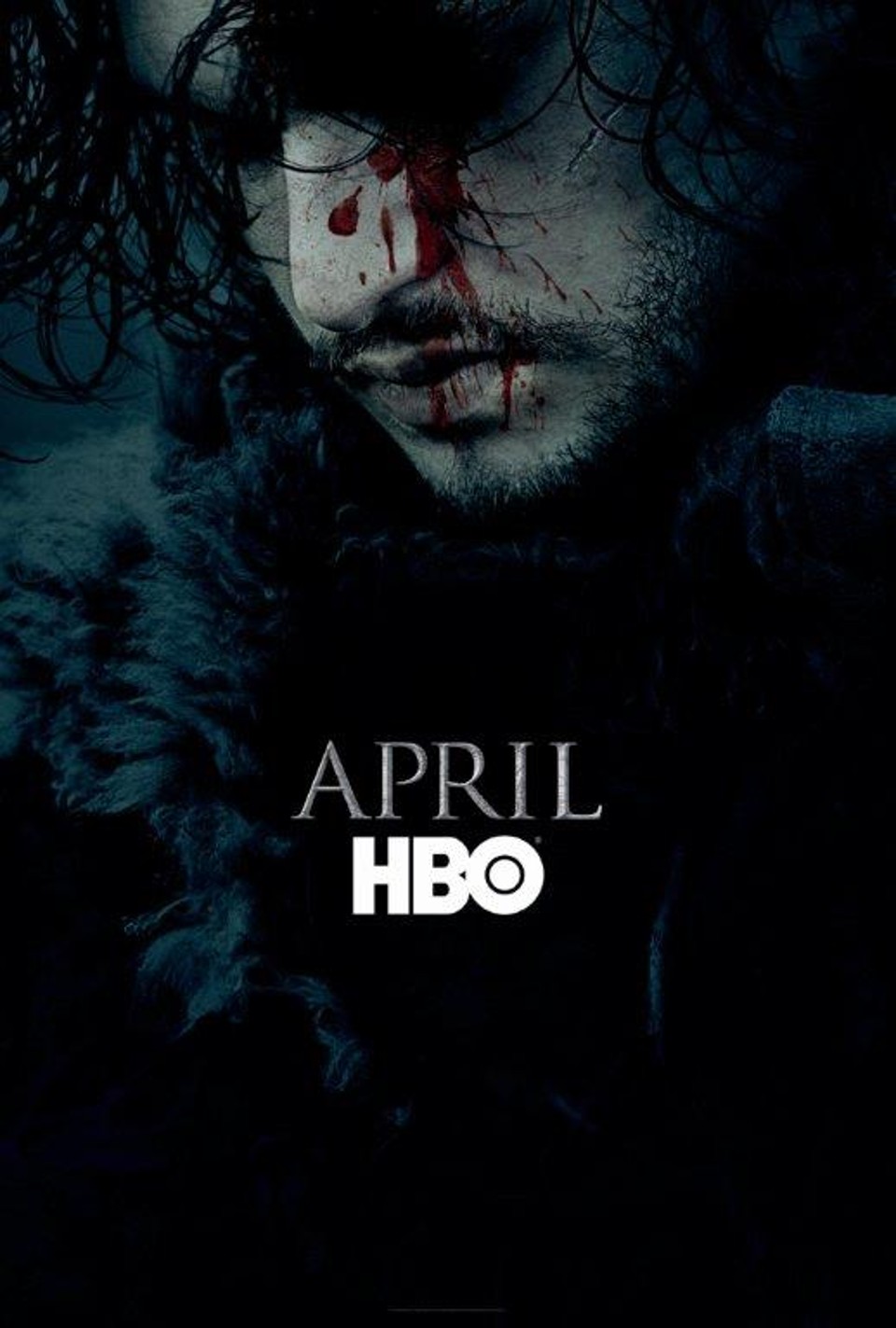 Cartaz publicado nesta segunda-feira (23) pela HBO. | Divulgação