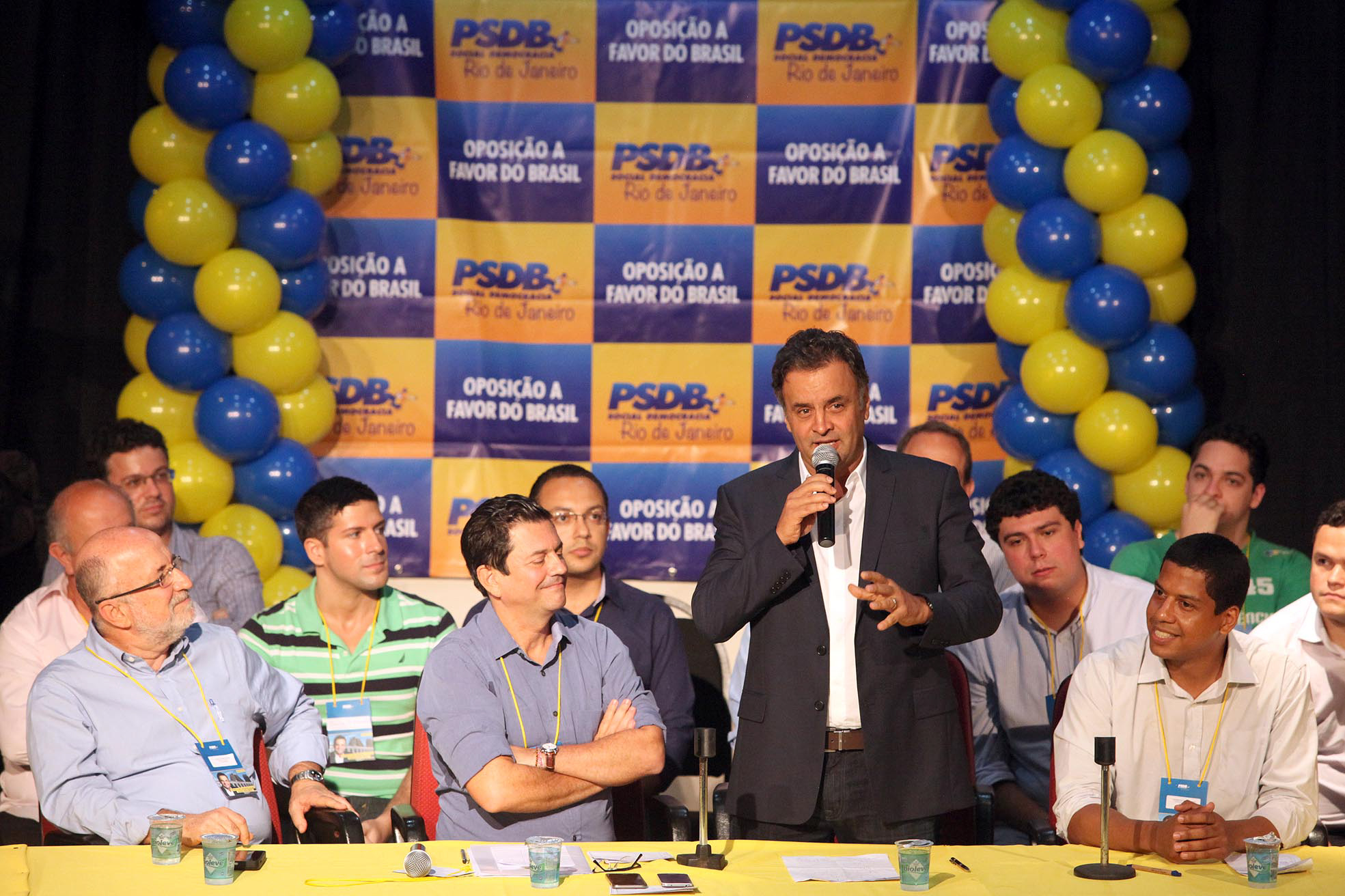 Líder do partido, Aécio Neves comanda a reação do PSDB no cenário nacional. | George Gianni/PSDB