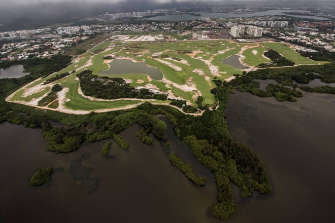 100% CONCLUÍDO - Campo de Golfe na Barra da Tijuca recebeu o gramado e está pronto. | Renato Sette/Prefeitura do Rio