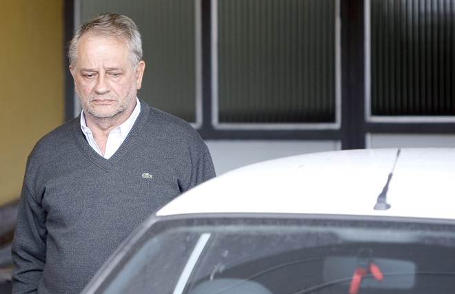 Bibinho está preso desde dezembro do ano passado no Regimento Coronel Dulcídio da Polícia Militar, em Curitiba. | JONATHAN CAMPOS/Gazeta do Povo