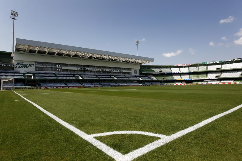 Couto Pereira estará sem torcida na partida entre Coritiba e Santos. | Antônio More/Gazeta do Povo