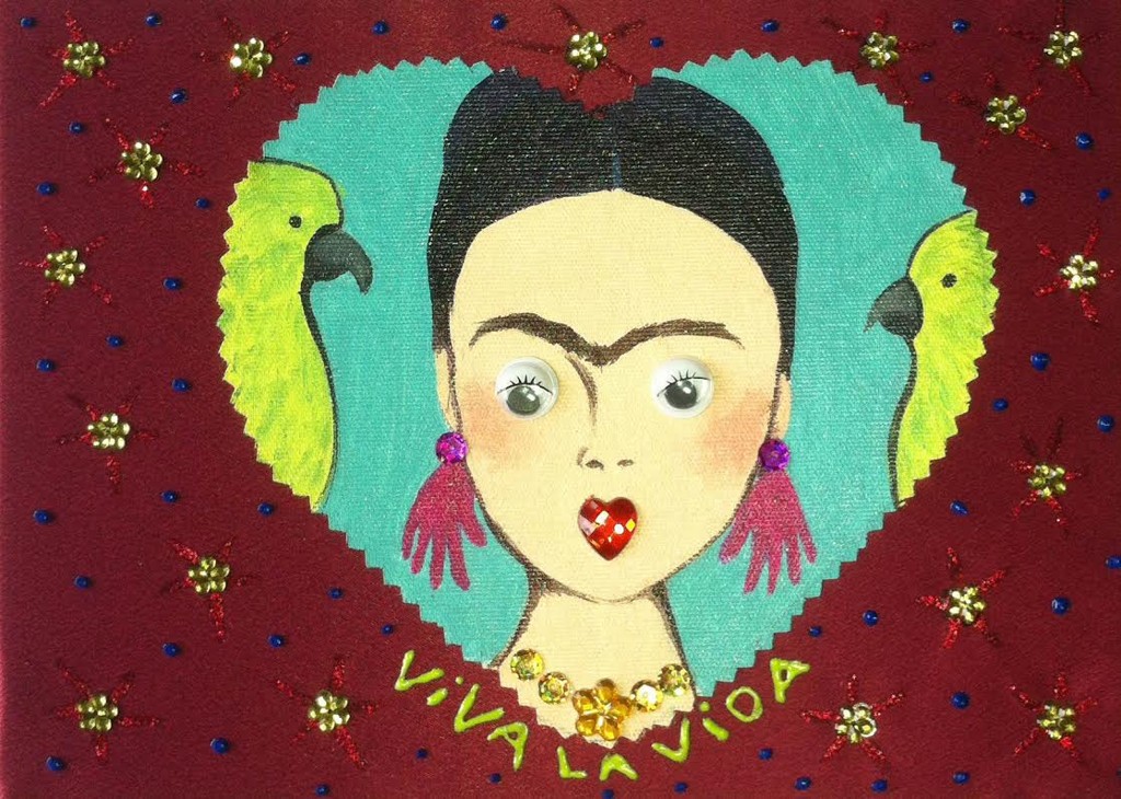 “Frida nº 9”: autorretratos relidos da pintora mexicana.