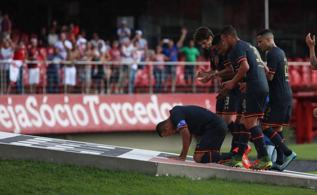 Luis Fabiano marcou gol no último jogo dele pelo São Paulo no Morumbi. | Rubens Chiri/São Paulo