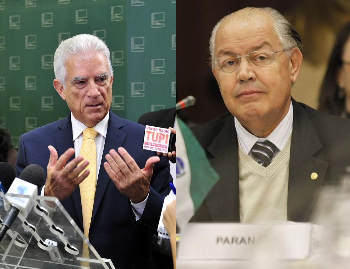 Rubens Bueno e Luiz Carlos Hauly estão no Congresso desde o impeachment de Collor. | /