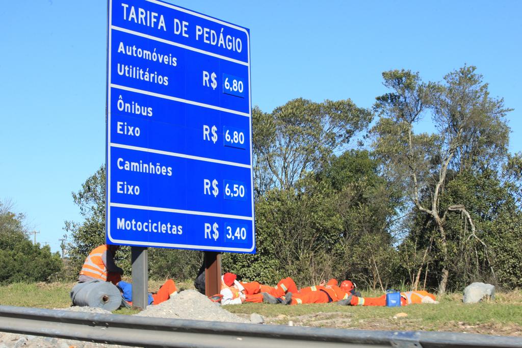 Tabela do pedágio: proposta prevê contadores de tráfego. | Ivonaldo Alexandre/Gazeta do Povo