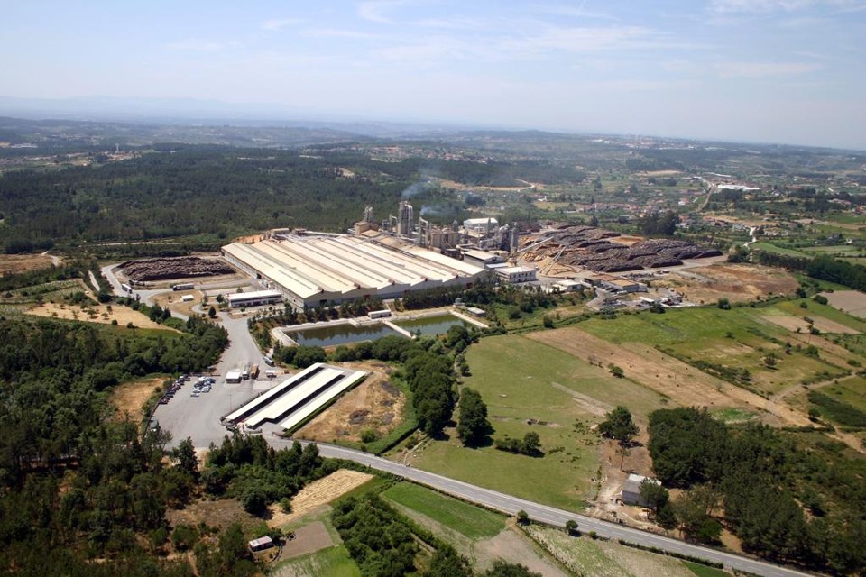 Planta industrial de Mangualde, em Portugal, faz parte das unidades adquiridas pela Arauco na transação com a Tafisa espanhola | Divulgação