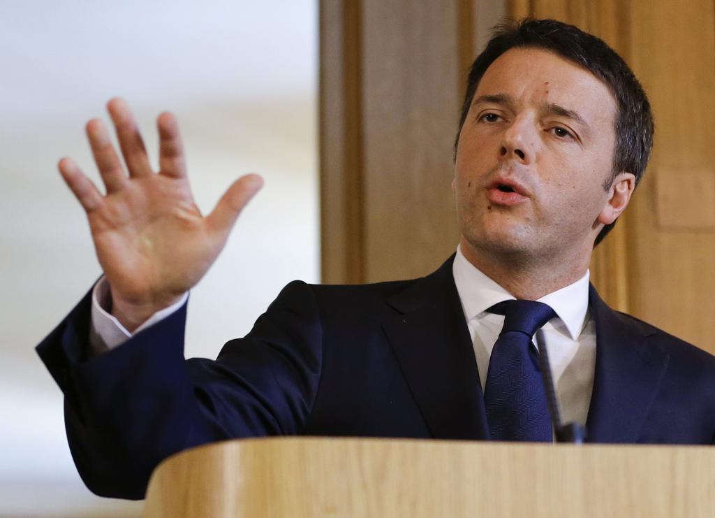 O primeiro-ministro italiano, Matteo Renzi | KW/RC/LON/JV/POOL