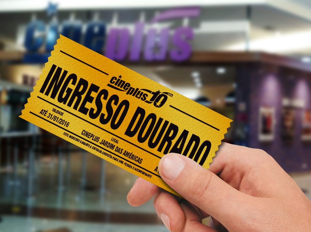 Promoção Ingresso Dourado | Divulgação