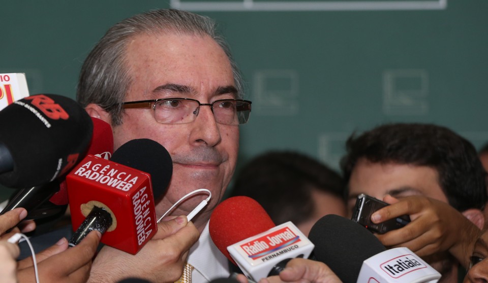 Eduardo Cunha convocou coletiva para responder a presidente Dilma. | Lula Marques/Agência PT