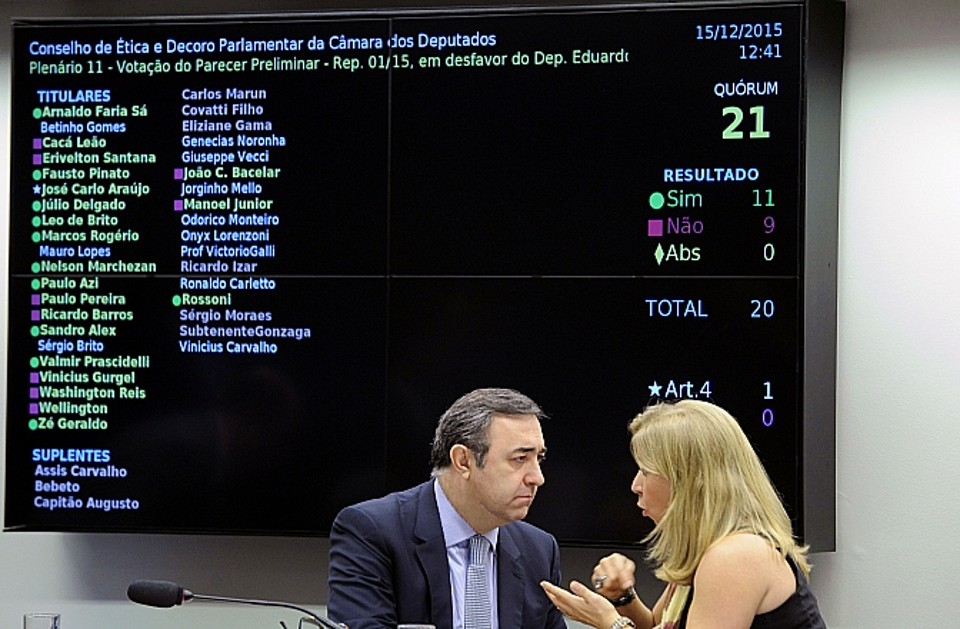 Placar apertador decidiu a abertura do processo contra Eduardo Cunha. Paranaenses se dividiram. | ILuis Macedo / Câmara dos Deputados