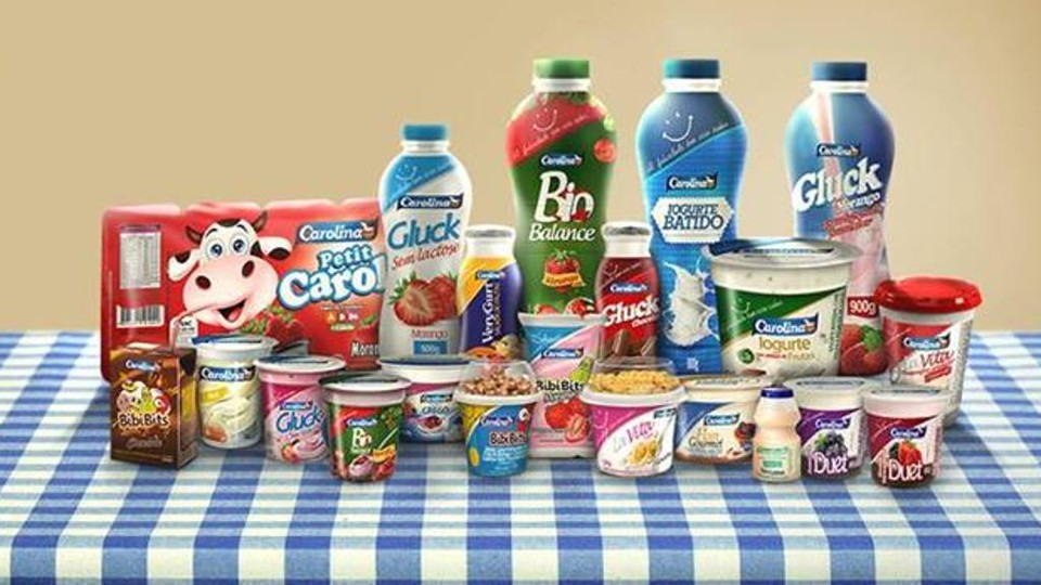 Linha de produtos da Carolina inclui os iogurtes VeryGurt e Gluck | /