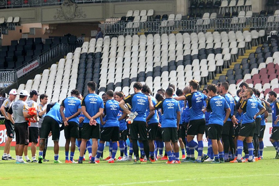 Cada vitória rende R$ 40 mil para cada jogador do Vasco. | Paulo Fernanrdes/Vasco