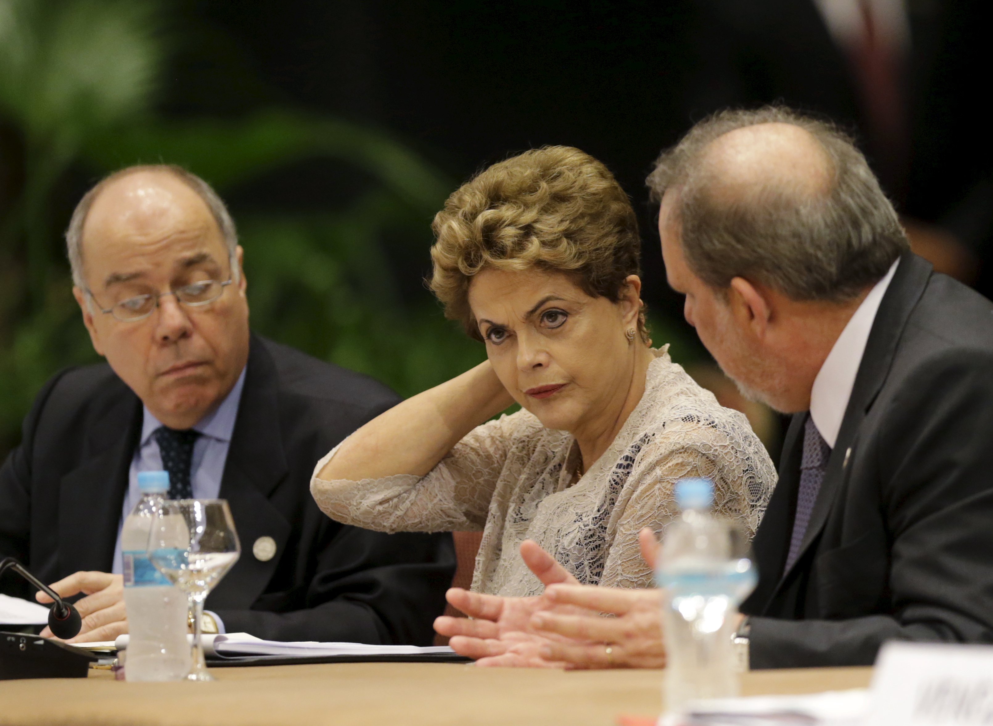Dilma Rousseff participa da 49.ª Cúpula do Mercosul, em Assunção, no Paraguai. | Jorge Adorno/Reuters