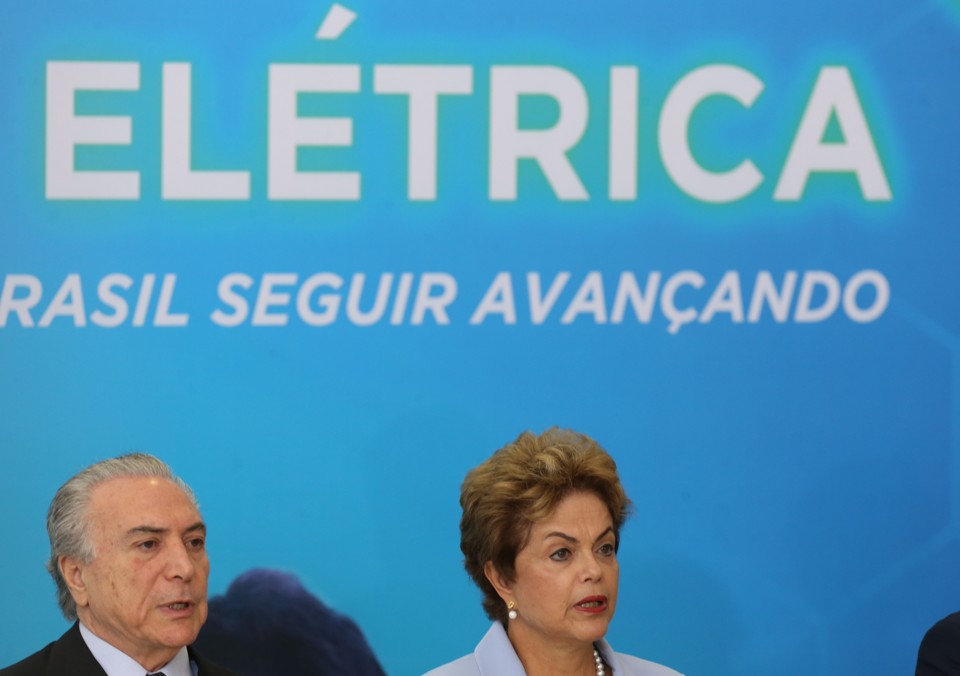 Temer em evento com a presidente Dilma: separação cada vez mais evidente. | Lula Marques/ Agência PT