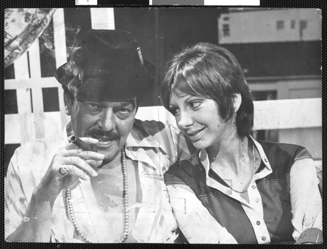 Em “Bandeira 2” (1971), de Dias Gomes, atuou com Paulo Gracindo, que interpretava Artur do Amor Divino, o Tucão em uma novela que mostrava a realidade dos moradores da Zona Norte do Rio de Janeiro e a rivalidade pelo controle do jogo do bicho. | DIVULGAÇÃO - AGÊNCIA O GLOBO