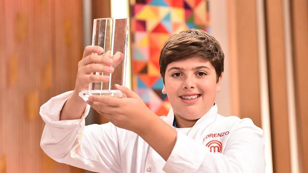 Lorenzo, o vencedor do MasterChef Júnior | Lucas Ismael/Divulgação