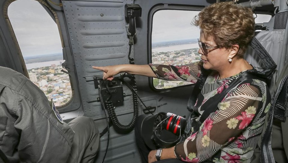 Presidente sobrevoa áreas atingidas pela enchentes no Rio Grande do Sul. | Roberto Stuckert Filho/PR