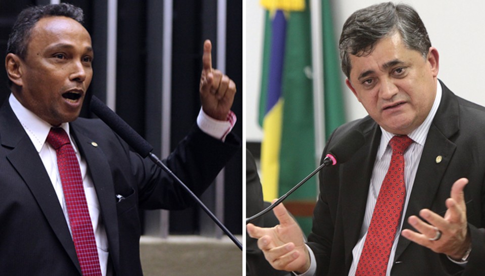 Sibá Machado e José Guimarães, do PT, são próximos do ex-presidente Lula. | /