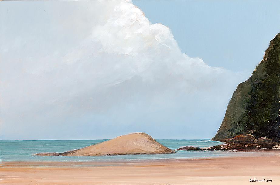 Obra de Fernando Calderari, um dos artistas plásticos que participaram do projeto. | Brasilio_Wille/Divulgação