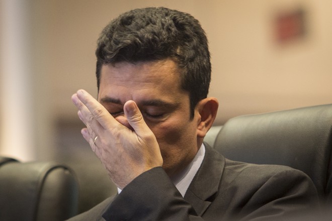 Juiz Sério Moro: responsável pela Operação Lava Jato, virou uma espécie de herói brasileiro em 2015. | Marcelo Andrade/Gazeta do Povo