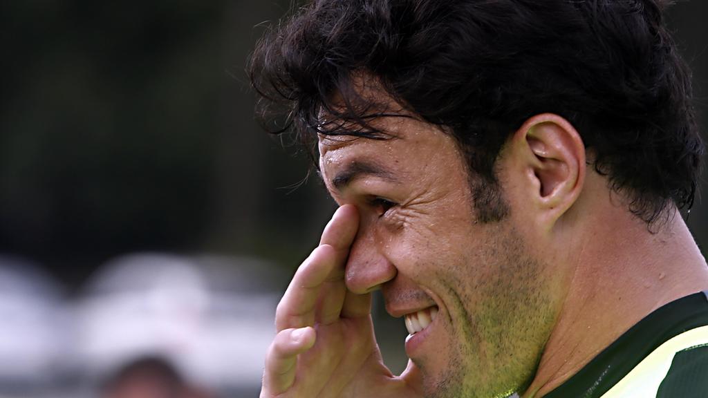 O atacante Kleber Gladiador marcou apenas um gol no Brasileiro, mas deve ficar no Coritiba para 2016. | Albari Rosa/Gazeta do Povo