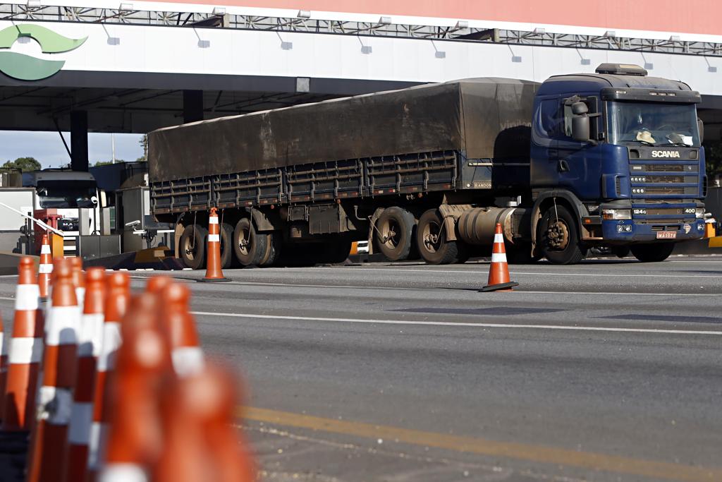 Praça de pedágio no Paraná: controle de tráfego. | Albari Rosa/gazeta do povo