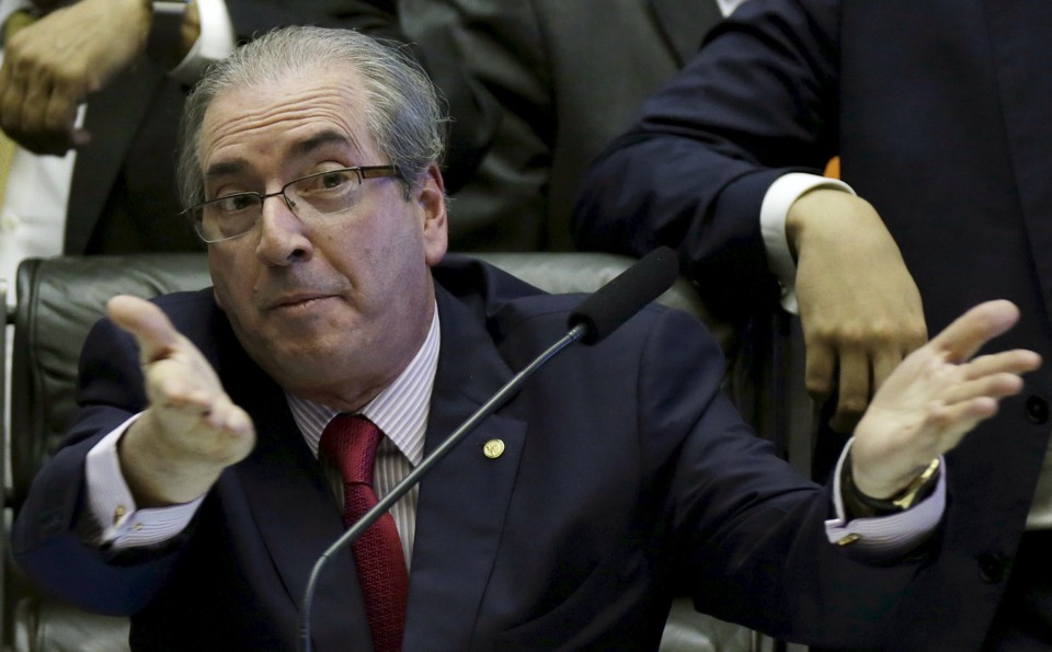 Eduardo Cunha conta com a ajuda de aliados para “driblar” o Conselho de Ética. | Ueslei Marcelino/Reuters