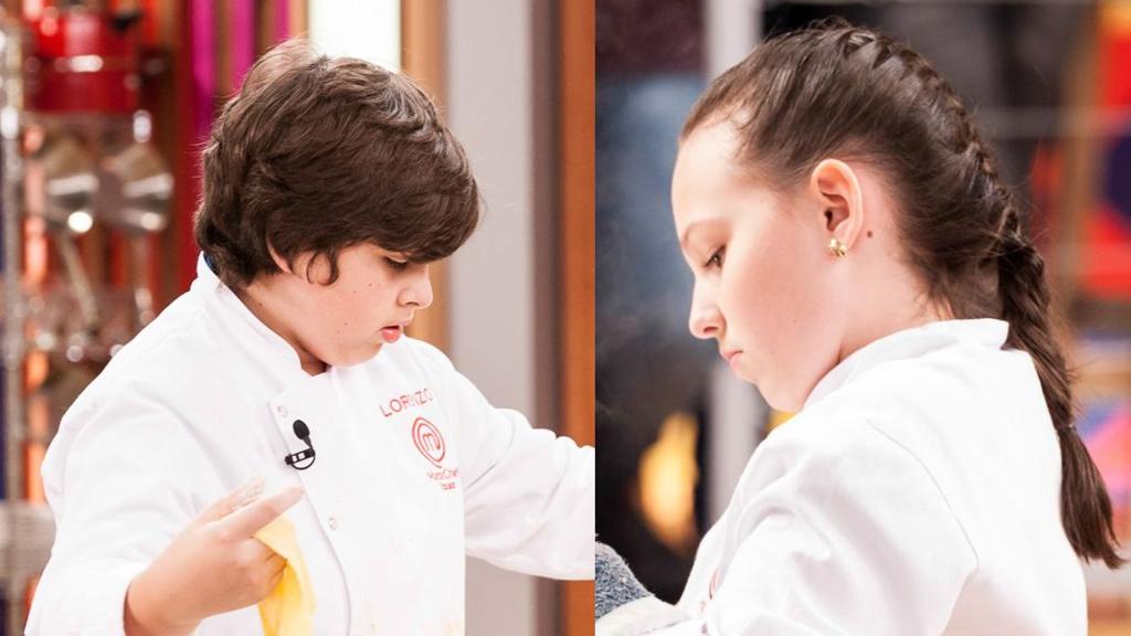 Lorenzo e Lívia, os finalistas do “MasterChef Júnior” | Lucas Ismael/Divulgação