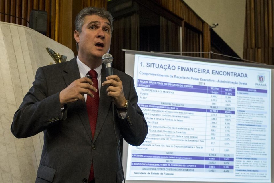 Secretário da Fazenda, Mauro Ricardo Costa, não quis comentar corte no Tribunal de justiça | Henry Milleo/Gazeta do Povo