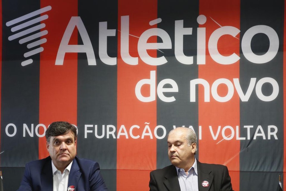 Henrique Gaede e João Alfredo Costa Filho encabeçam a chapa Atlético de Novo. | Henry Milleo/Gazetea