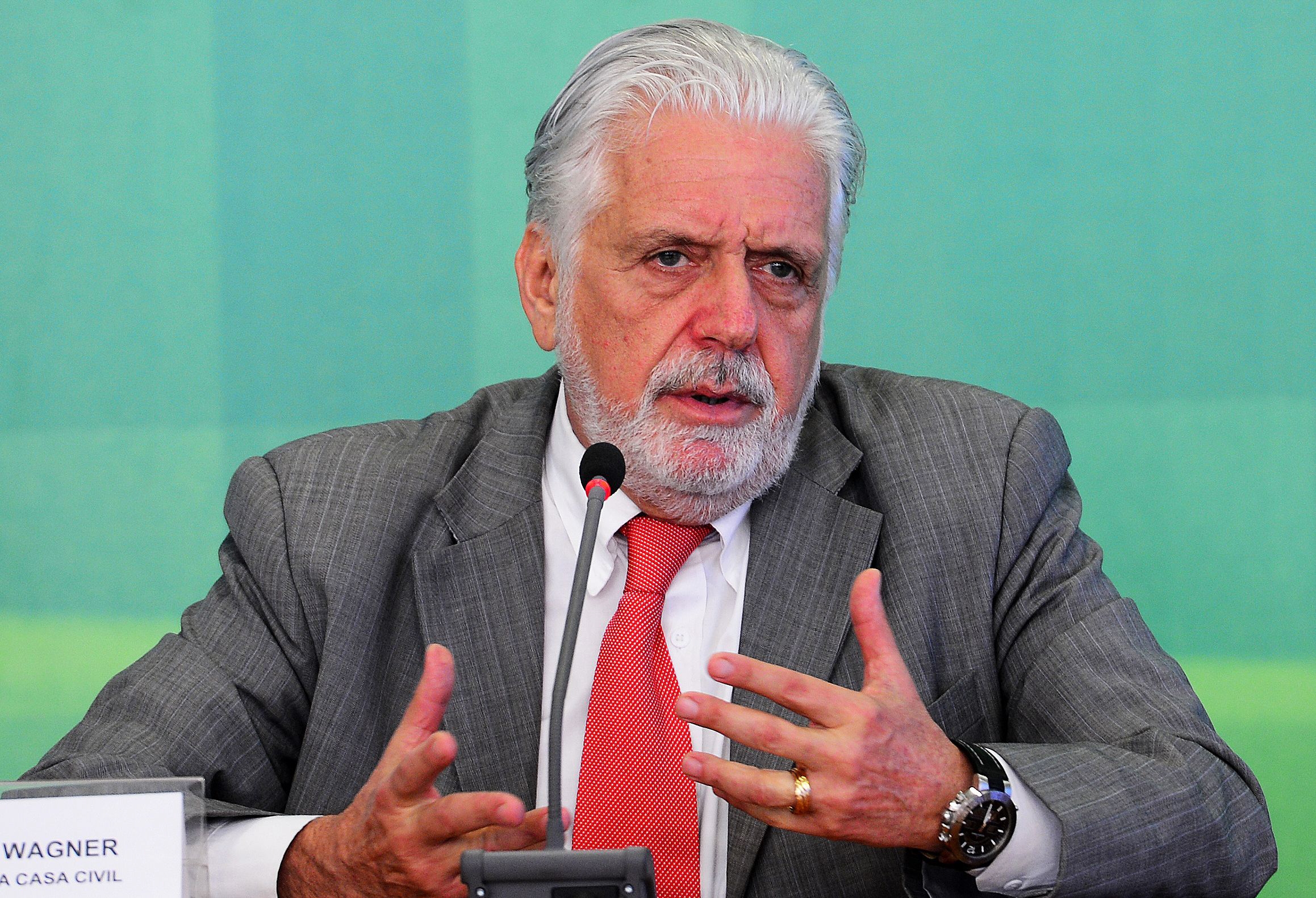 O ministro afirmou também que a decisão do governo é fazer com que o processo de impeachment contra Dilma caminhe o mais rápido possível. | Wilson Dias/Agência Brasil/