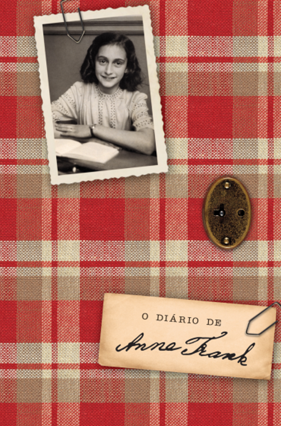 Capa da edição brasileira mais recente do ‘Diário de Anne Frank’. | /Reprodução
