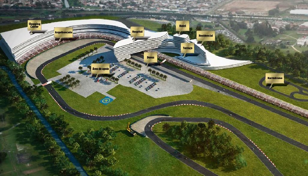 Projeto elaborado para o Autódromo. | Divulgação/Realiza Arquitetura
