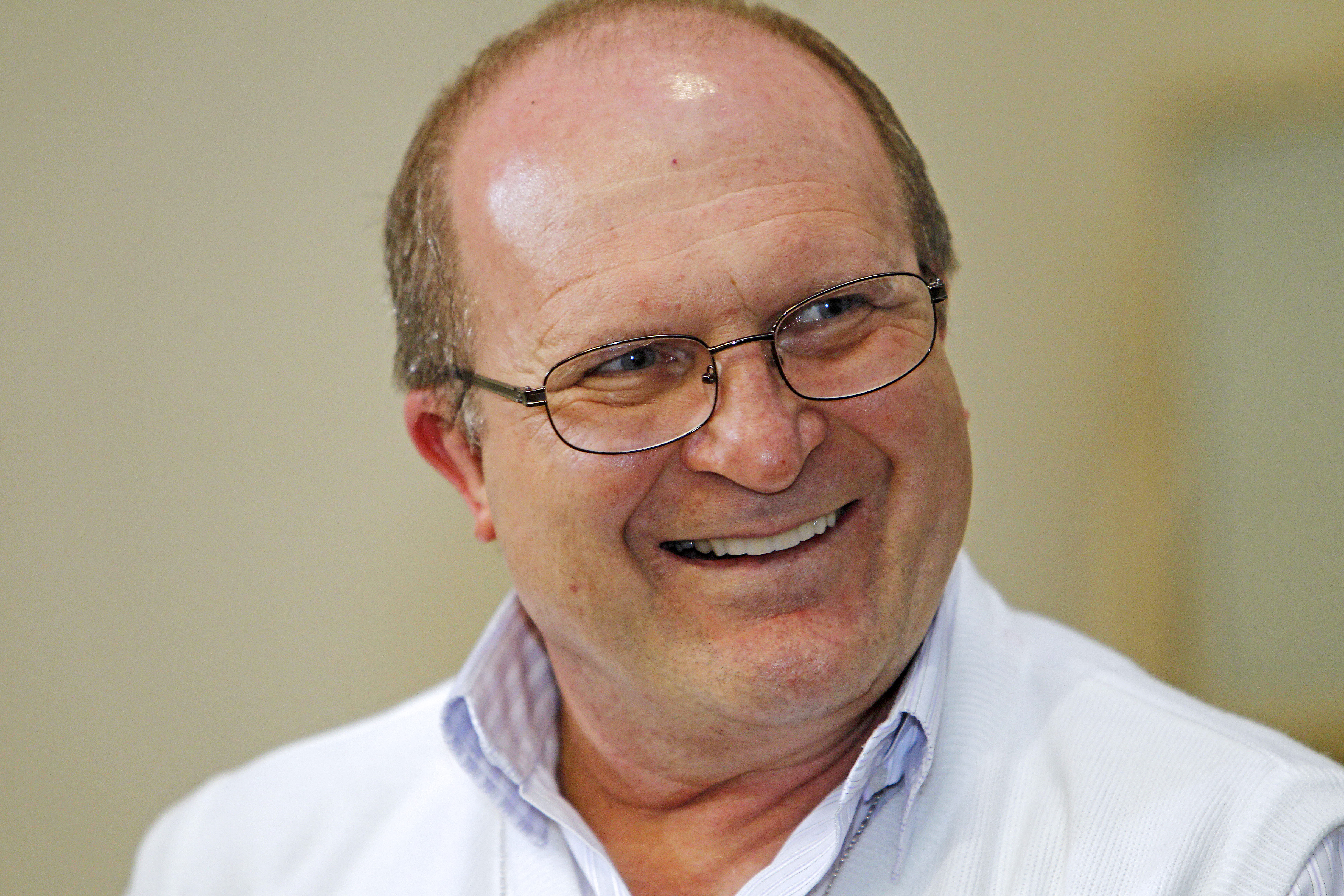 Dom Peruzzo em reunião do Grupo de Adesão do HC e Pastoral da Aids: “Me convidem sempre. Adorei”, disse o arcebispo | Antônio More/Gazeta do Povo