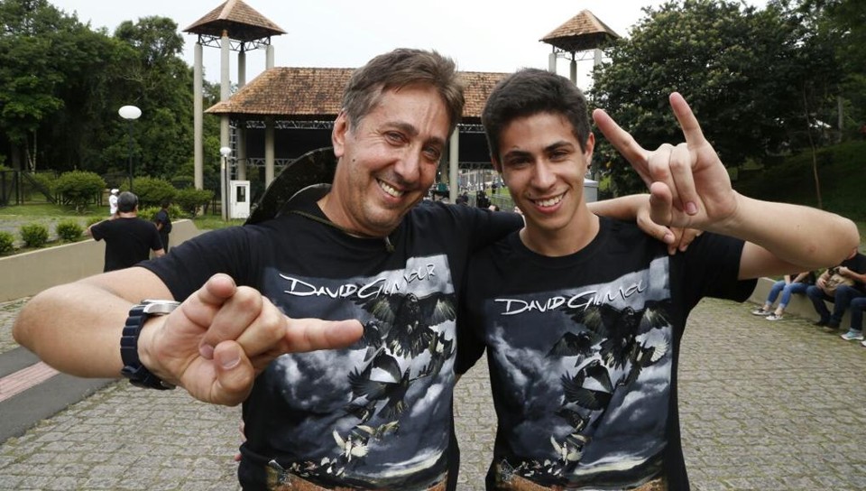 Marcos Nadaline com o filho Fábio | Albari Rosa/Gazeta do Povo
