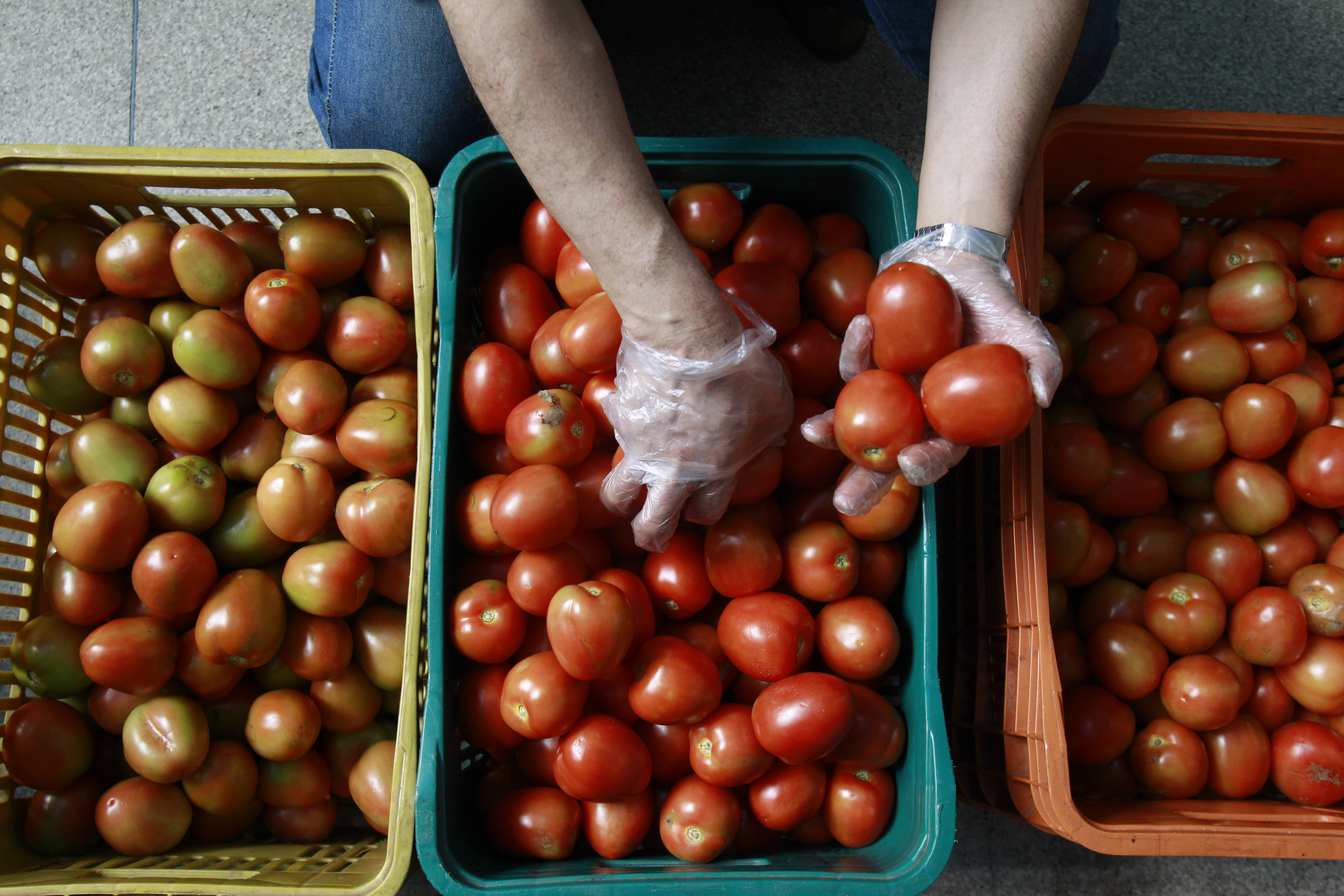 Alimentos pressionaram mais uma vez o índice de preços. | Daniel Castellano/Gazeta do Povo