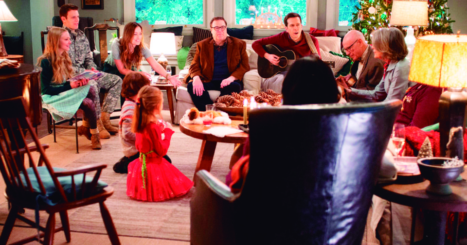 Cena do filme “O Natal dos Coopers”: diversão despretensiosa. | Divulgação