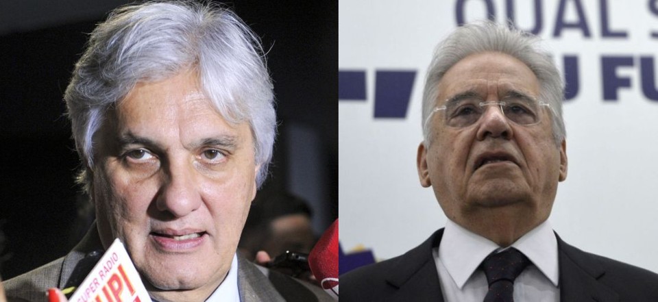 Delcídio e FHC: contratos de usinas sob investigação do TCU. | /