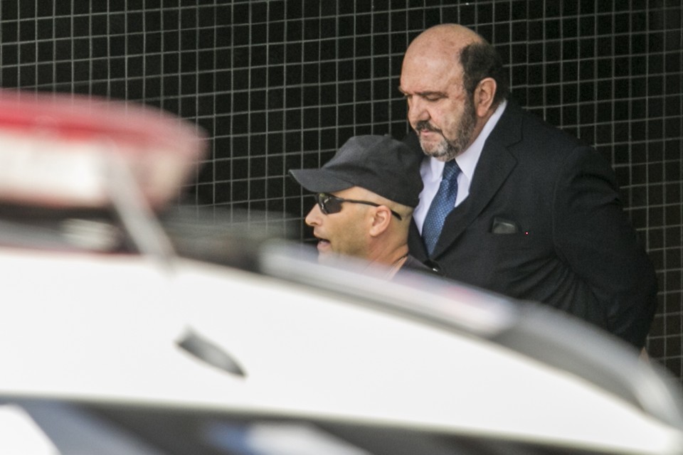 Ricardo Pessoa, da UTC, está entre os ouvidos nesta manhã pela Justiça. | Marcelo Andrade/Gazeta do Povo