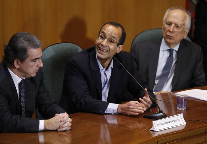 Marcelo Odebrechet: o empresário prestava depoimento em Curitiba. Foi um dos presos pela Operação Lava Jato, coordenada pelo Juiz Sérgio Moro. | Aniele Nascimento/Gazeta do Povo