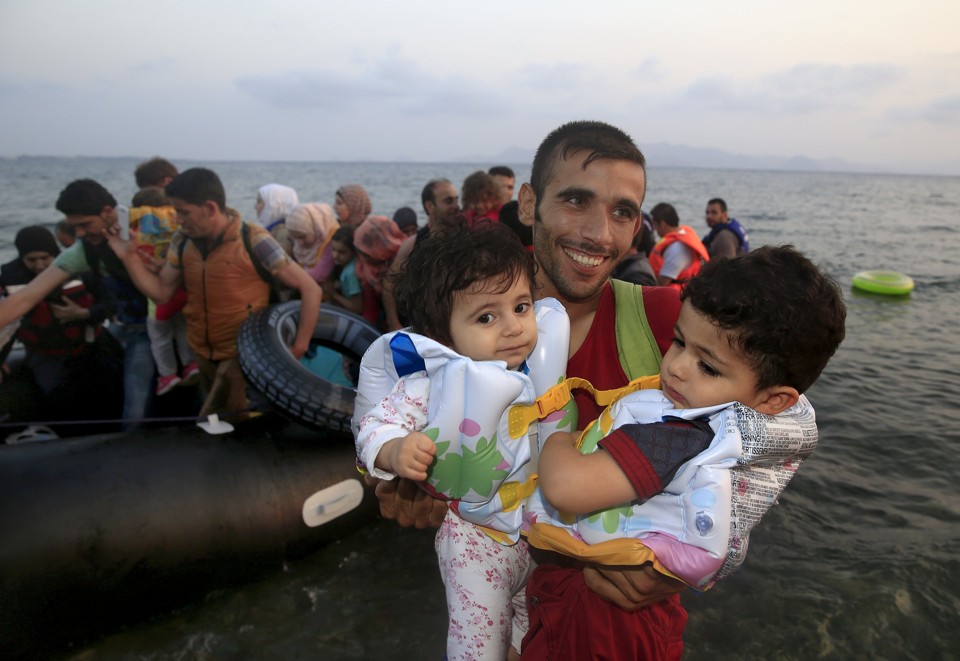Ano foi marcado pela migração em massa para a Europa | YANNIS BEHRAKIS/REUTERS