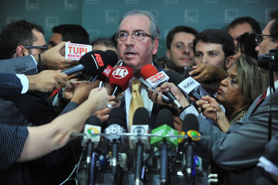 Cunha argumentou que a conduta de Dilma importa “em tese” em crime de responsabilidade. | JBatista/Camara dos Deputados