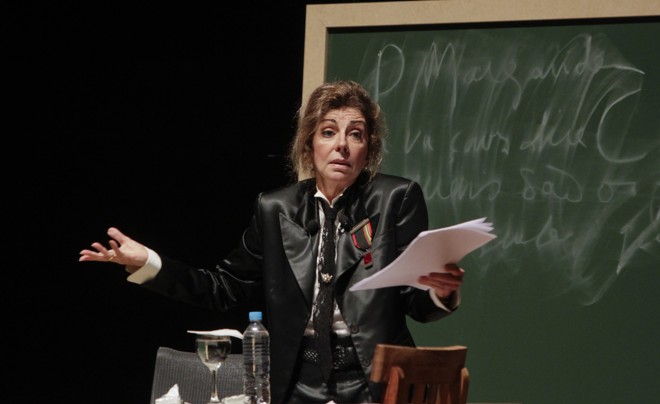 Marília Pêra apresentou espetáculo durante o Encontro Nacional de Educação em Curitiba, em 2013 | Daniel Castellano / AGP/Daniel Castellano / AGP