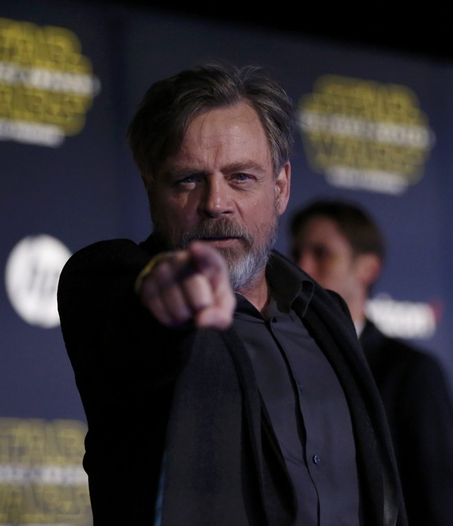 Mark Hamill, o Luke Skywalker. | MARIO ANZUONI/REUTERS